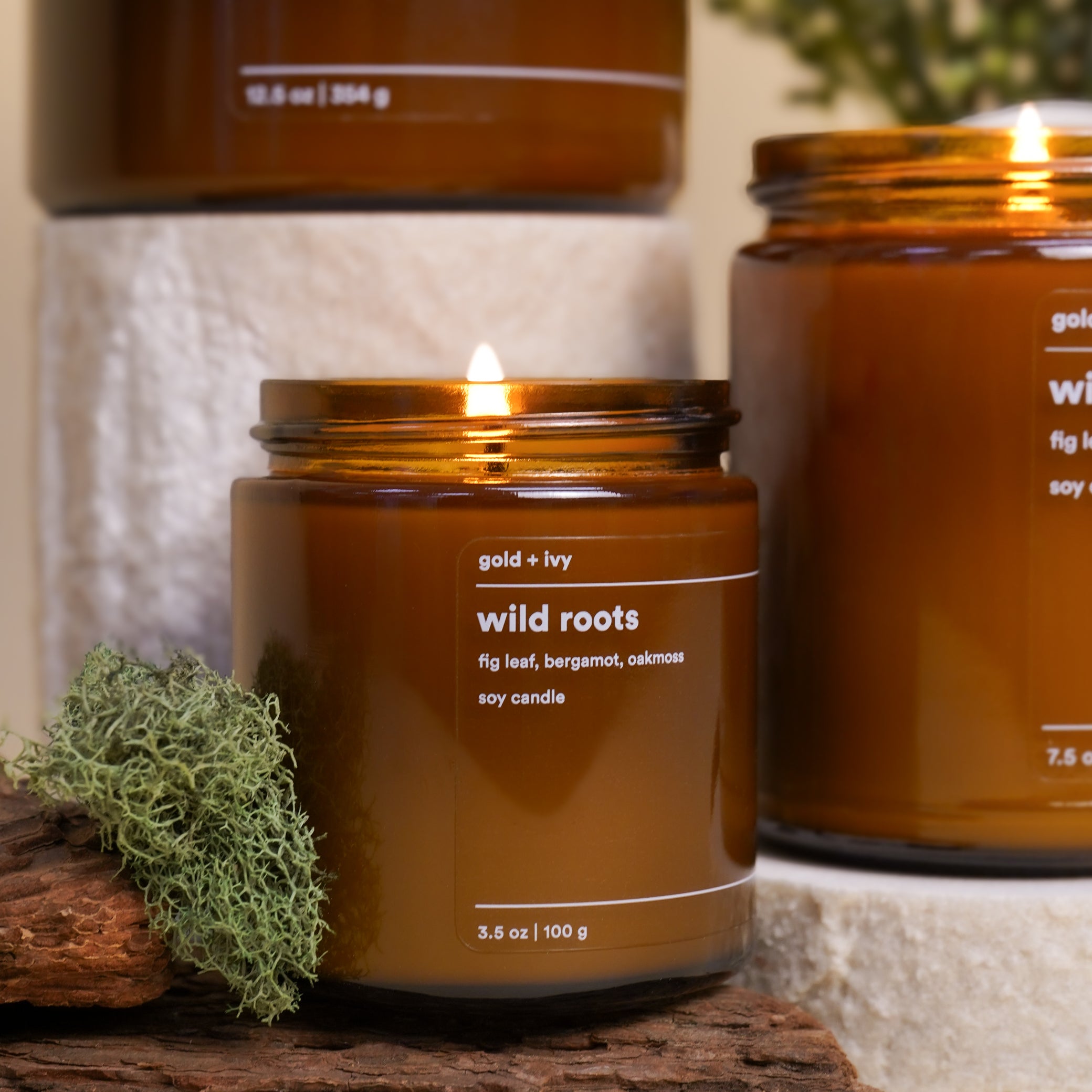 wild roots – gold + ivy