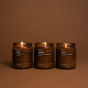 NEW fall candle trio