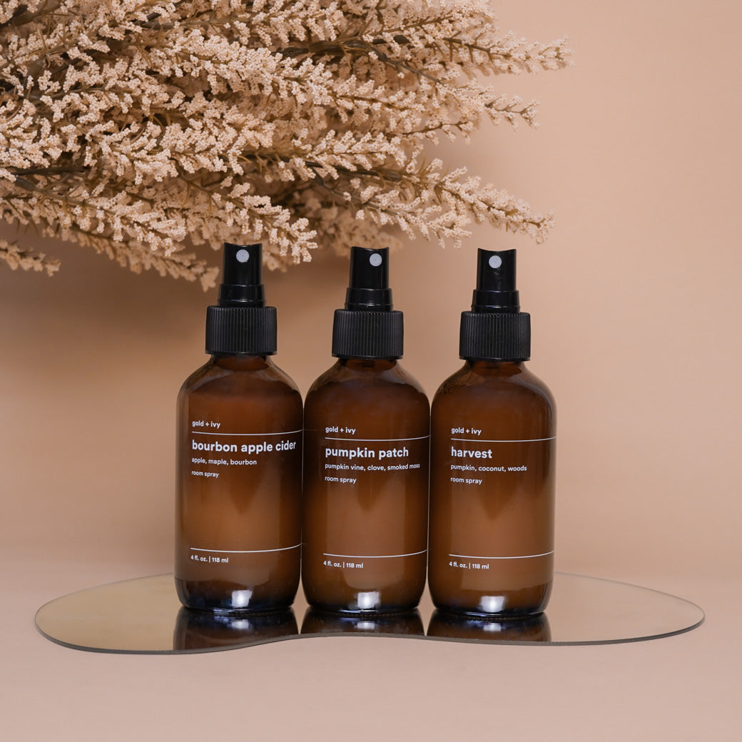 autumn room spray set