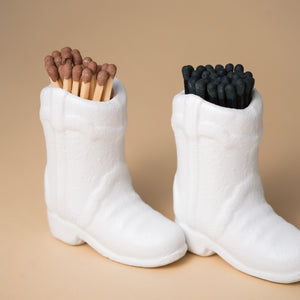 Cowboy Boot Match Holder + Striker