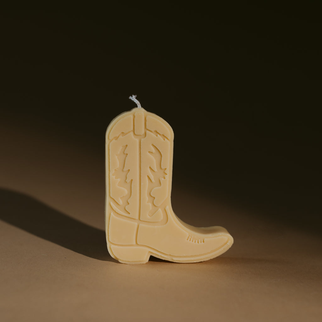 Gold + Ivy Cowboy Boot Candle - Thumbnail 2
