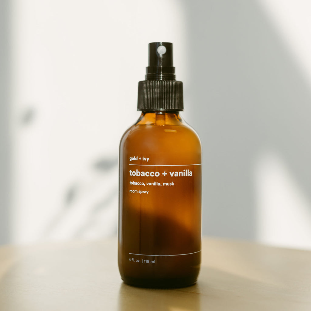 tobacco + vanilla room spray