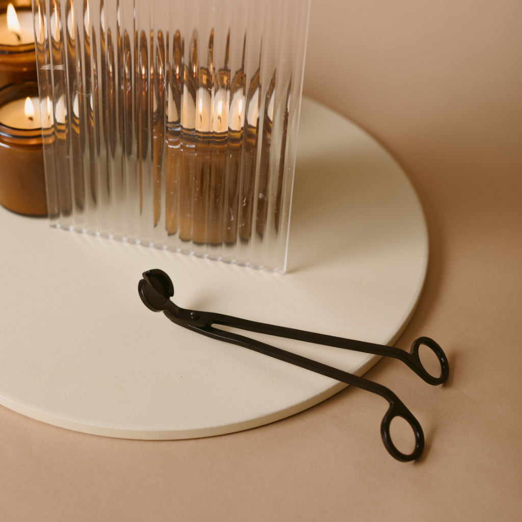 wick trimmer – gold + ivy